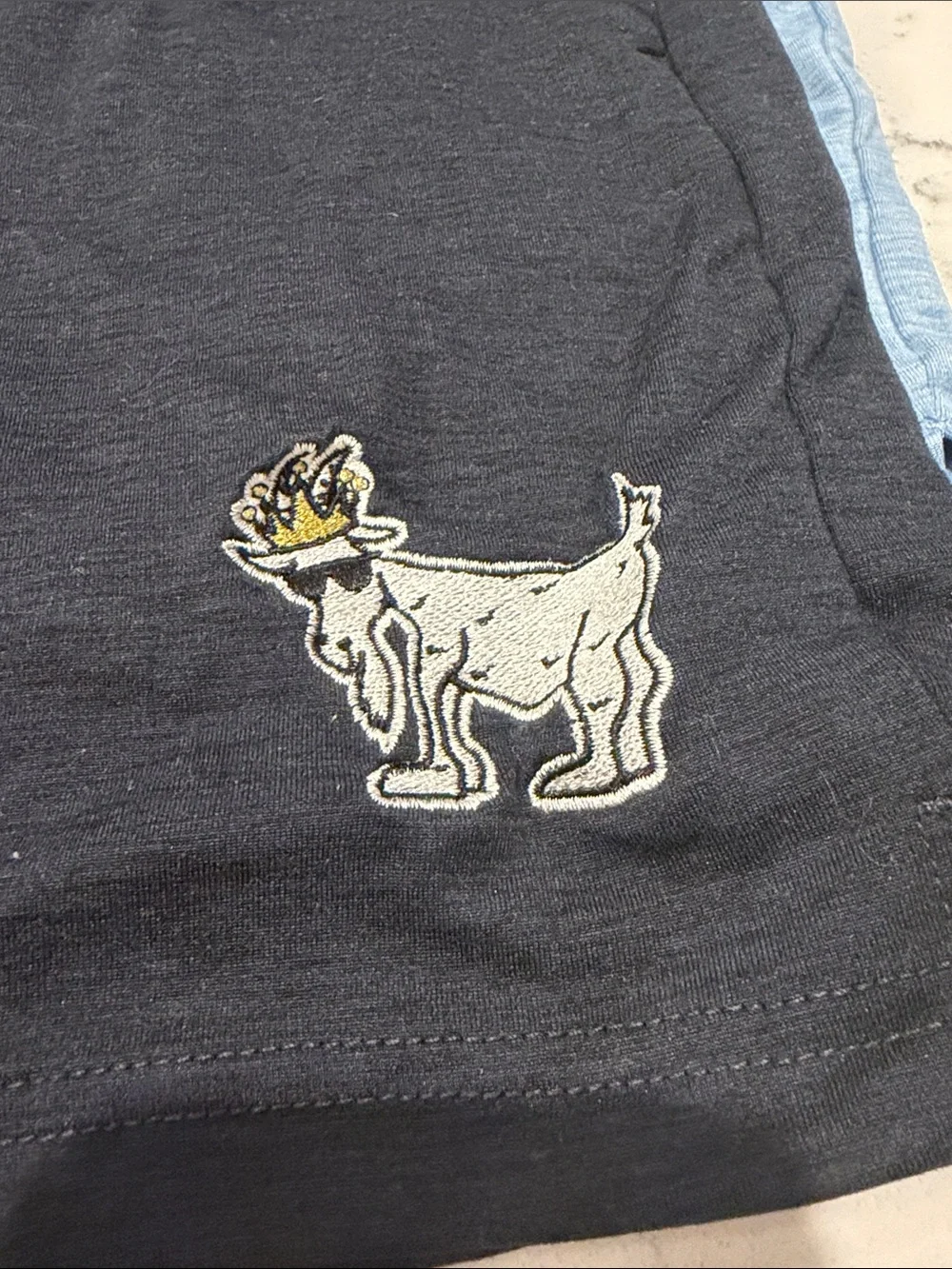 Kids GOAT USA Athletic Shorts with Drawstring, 3 Pair, Sz M